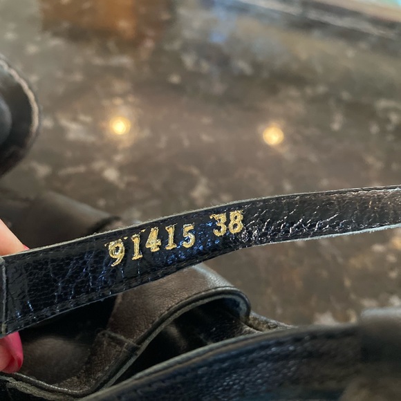 Wedge Heels - Leather - Made in Italy - Picture 3 of 5